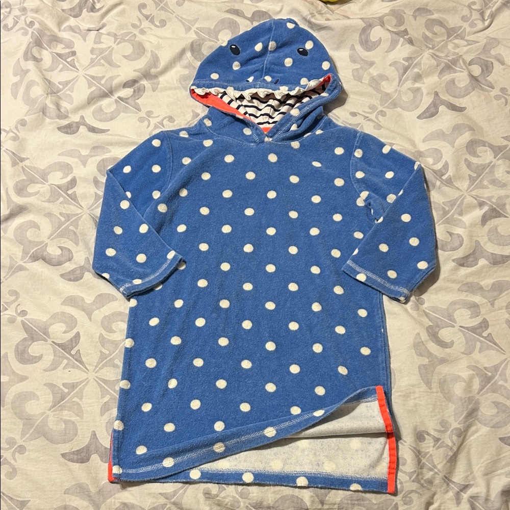 Mini Boden toweling throw-on